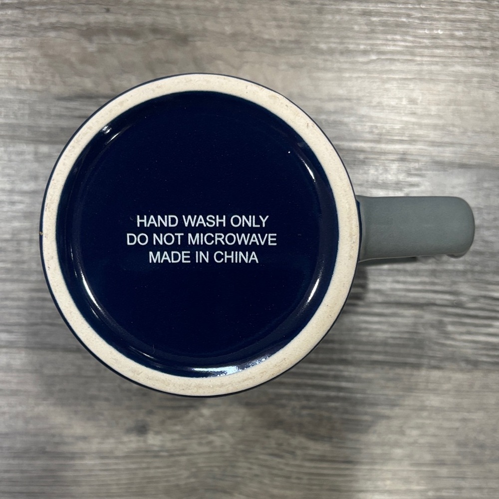 Lowe’s Blue Snowflake Mug - Picture 2 of 2